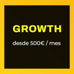 🔹 Paquete 2 – Growth (desde 500€/mes)