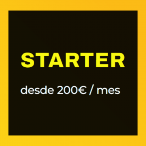 🔹 Paquete 1 – Starter (desde 200€/mes)