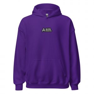 Hoodie Purple - Alfa Projected